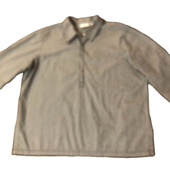 Liz Claiborne LizSport Blouse Womens XL Used Black White - Picture 6 of 16